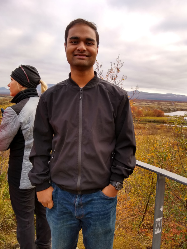 Me standing in Þingvellir National Park, Iceland.